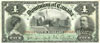 Billets du Dominion of Canada de 4 dollars de 1902