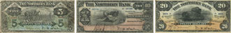 Billets de la Northern Bank de 1905