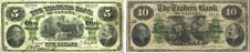 Billets de la Traders Bank of Canada de 1897
