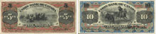 Billets de la Union Bank of Canada de 1903