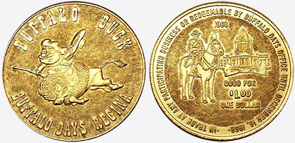 Regina - Buffalo Days - 1968 - Mounted