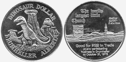 Drumheller - Dinosaur Dollar - 1976