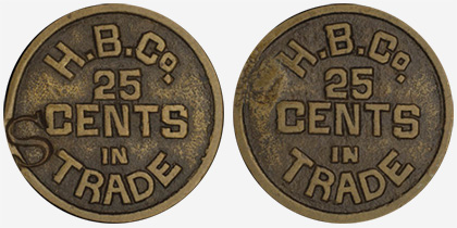 Hudson's Bay Company - Fort Simpson - 25 cents