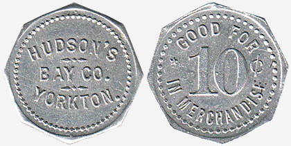 Hudson's Bay Company - Yorkton - 10 cents