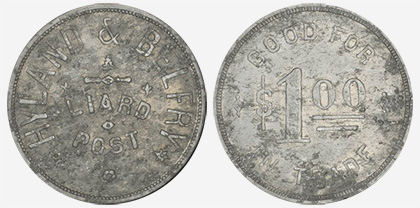 Hyland & Belfry - Liard Post - 1 dollar