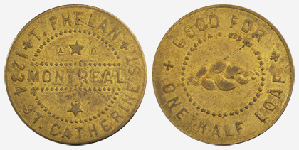 Jacques Cartier House - 1 cent 1915 - Laiton