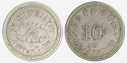 Phlilip Silver - Irvine - 10 cents