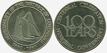 Lunenburg - Trade Token - 1980