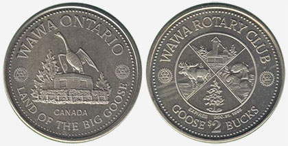 Wawa - Wawa Rotary Club - 1988 - Land of the Big Goose
