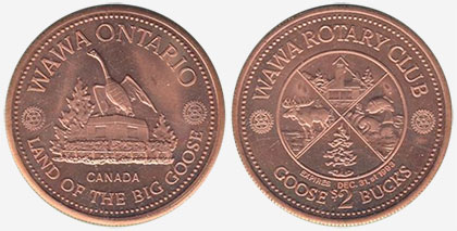 Wawa - Wawa Rotary Club - 1993 - Land of the Big Goose