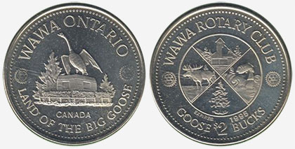 Wawa - Wawa Rotary Club - 1995 - Land of the Big Goose