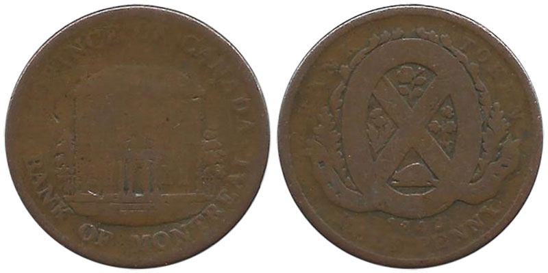 AG-3 - 1/2 penny 1842