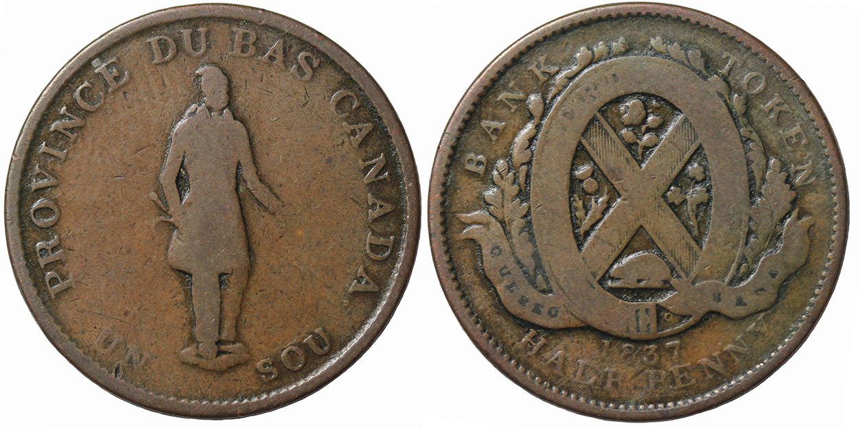 G-4 - 1/2 penny 1837