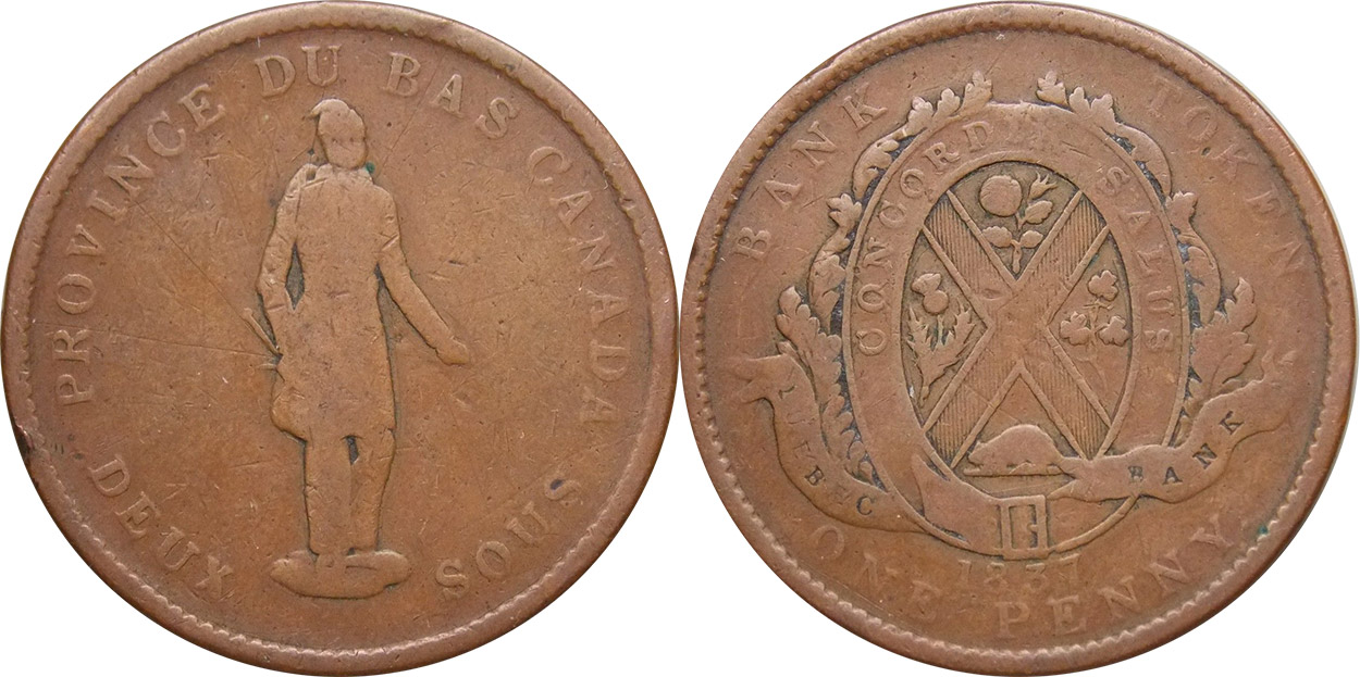 G-4 - 1 penny 1837