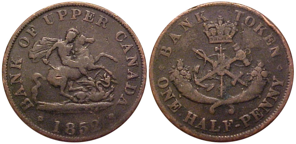 G-4 - 1/2 penny 1852