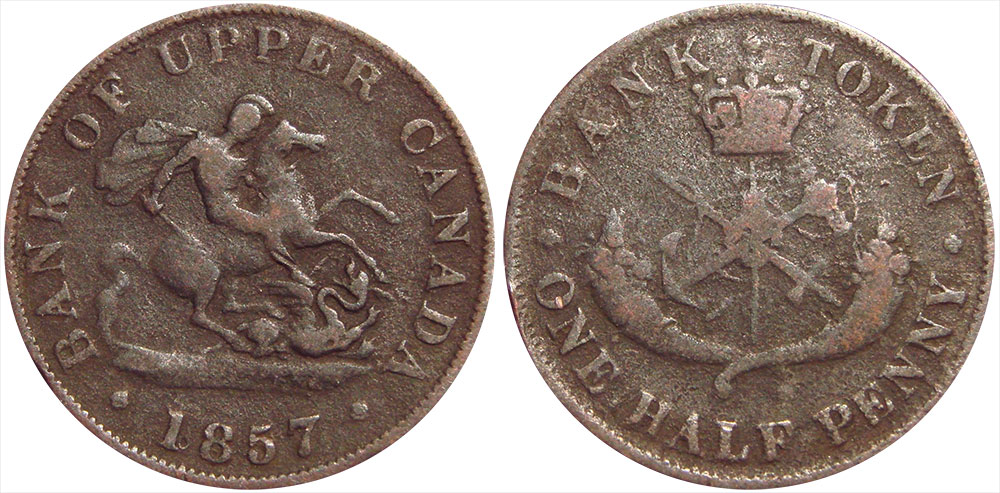 G-4 - 1/2 penny 1857