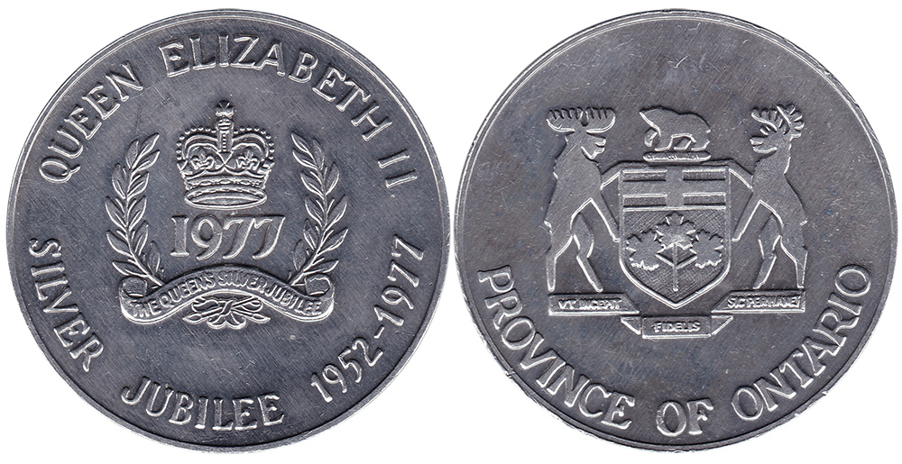 Queen Elizabeth II Silver Jubilee - Ontario