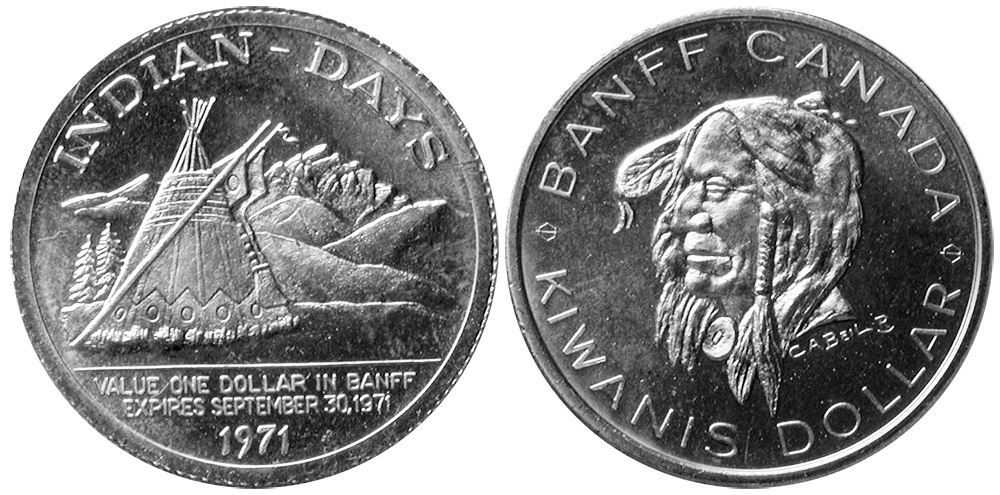 Banff - Kiwanis Dollar - Indian-Days