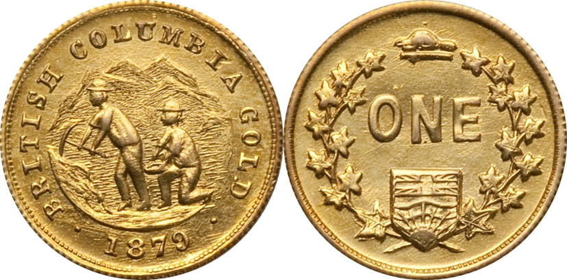 1879 1 dollar - Miners