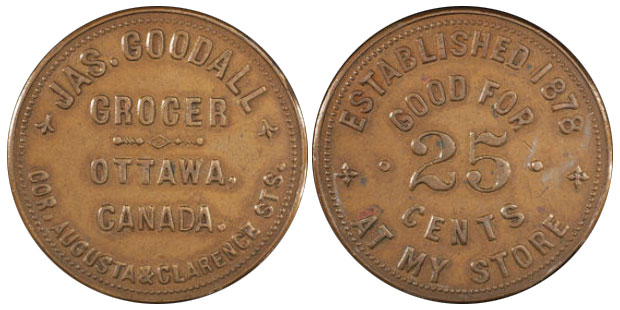 Jas. Goodall - Ottawa - Grocer