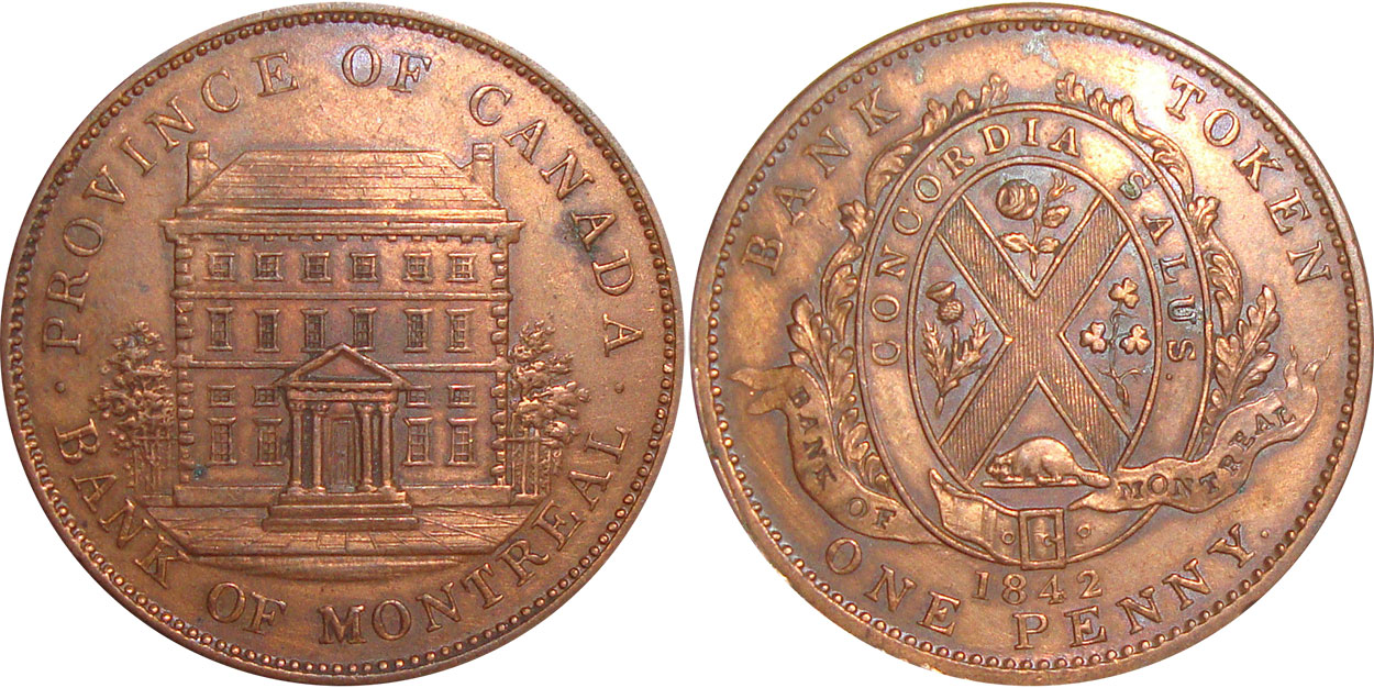 1 penny 1842
