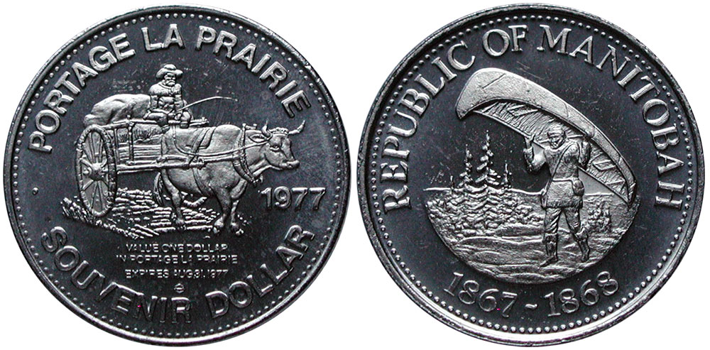 Portage La Prairie - Souvenir Dollar
