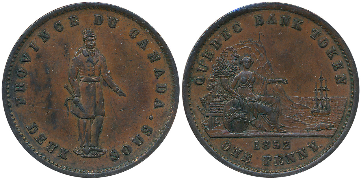 1 penny 1852