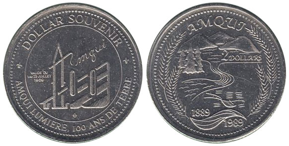 Amqui - Amqui Lumière - 1889-1989