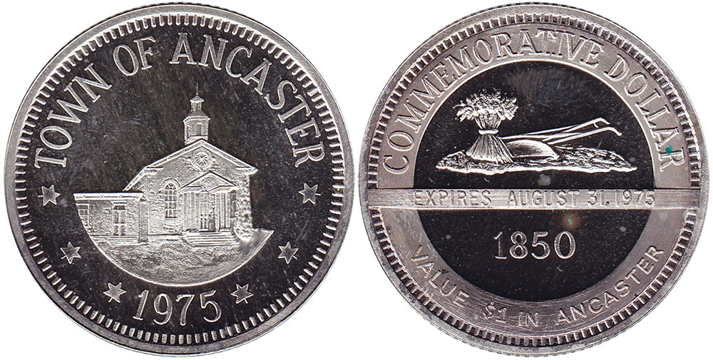 Ancaster - Commemorative Dollar