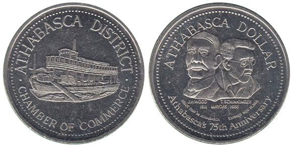 Athabasca District - Trade Dollar