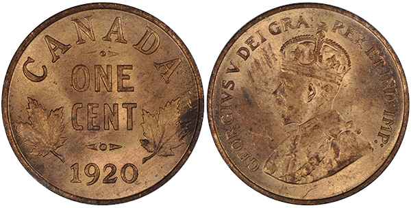 1 cent 1920 - Petite