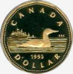 1 dollar 1995 - Loon
