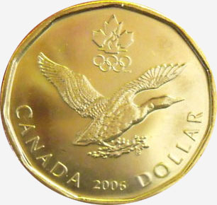 1 dollar 2006 - Olympic Loon