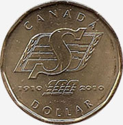 1 dollar 2010 - Saskatchewan