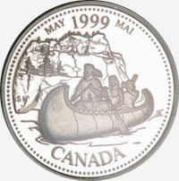 25 cents 1999 - Mai