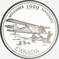 25 cents 1999 - Novembre
