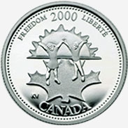 25 cents 2000 - Novembre - Liberté