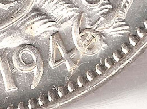 5 cents 1946 - Design