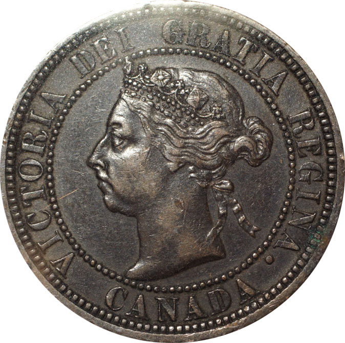 EF-40 - 1 cent 1876 à 1901 - Victoria