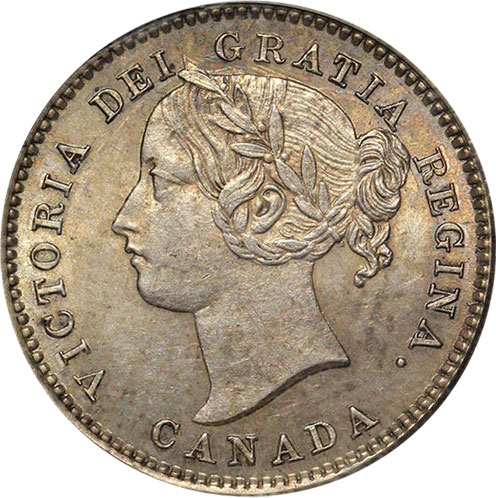 MS-60 - 10 cents 1858 à 1901 - Victoria