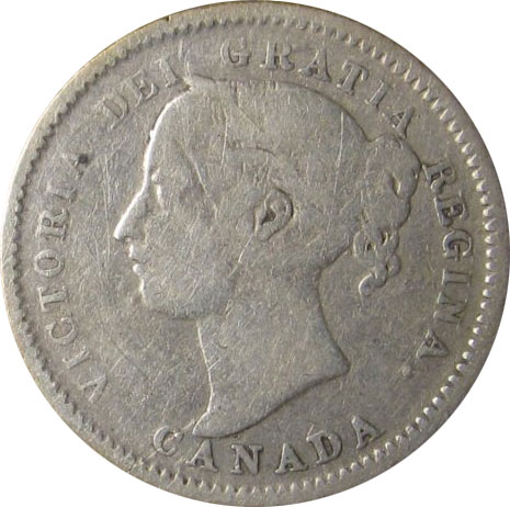 VG-8 - 10 cents 1858 à 1901 - Victoria