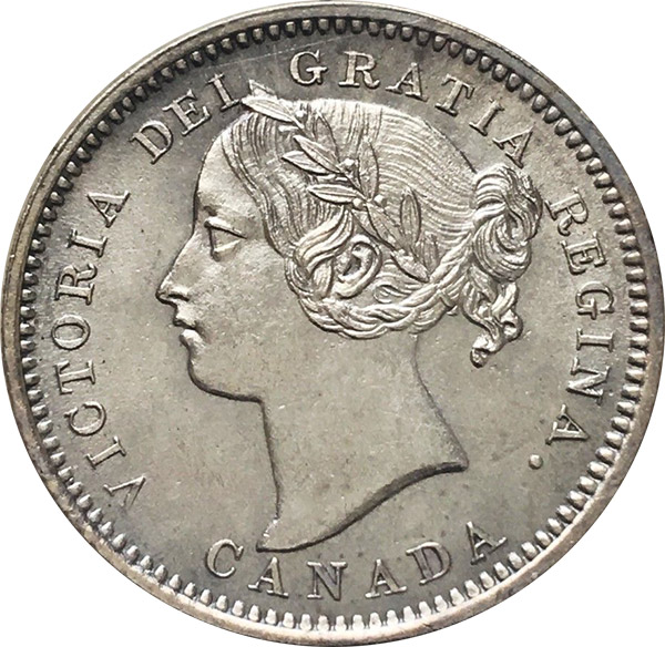 MS-60 - 10 cents 1858 à 1901 - Victoria