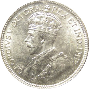 AU-50 - 25 cents 1911 à 1936 - George V