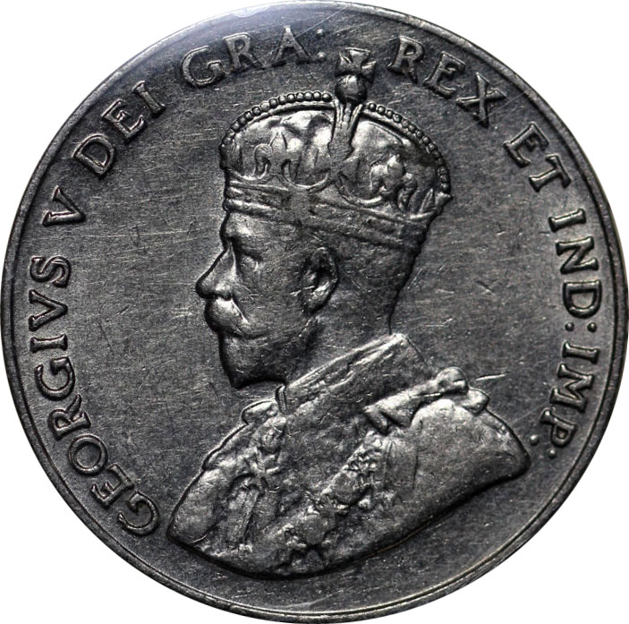 EF-40 - 5 cents 1911 à 1936 - George V