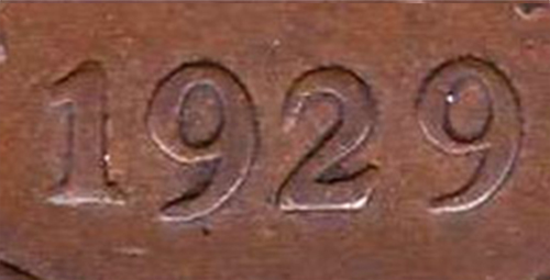 1 cent 1859 - 9 Haut