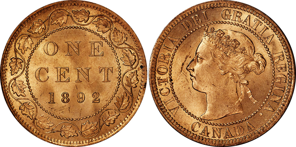 1 cent 1892