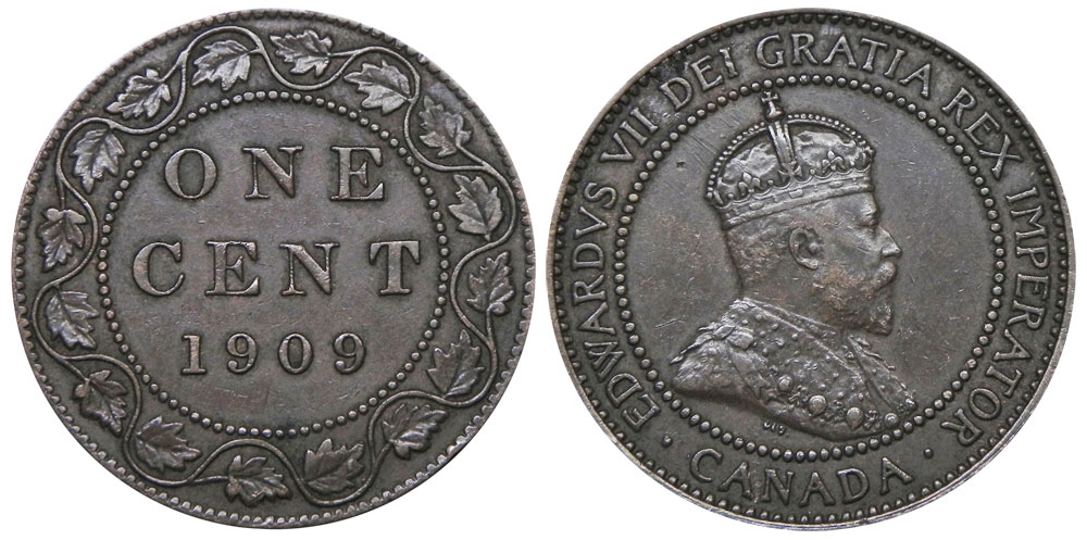 1 cent 1909