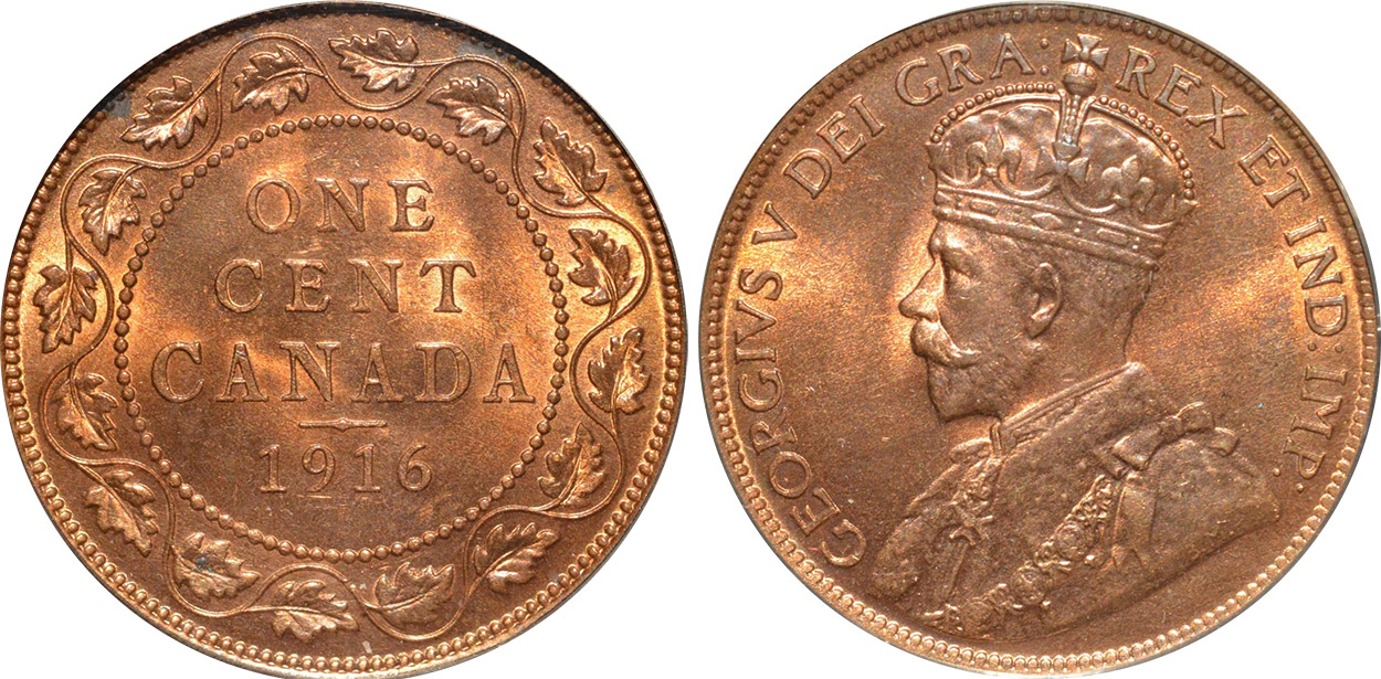 1 cent 1916