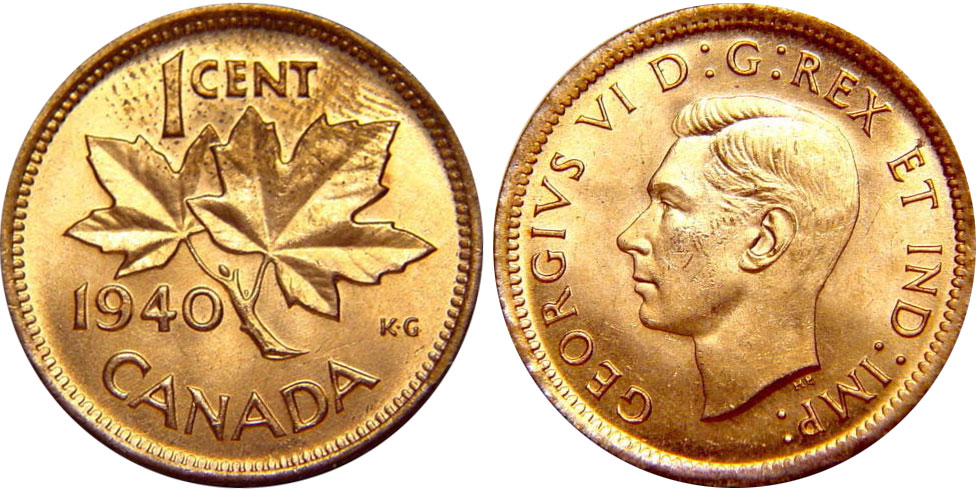 1 cent 1940