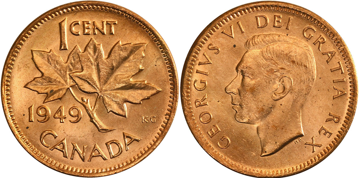 1 cent 1949